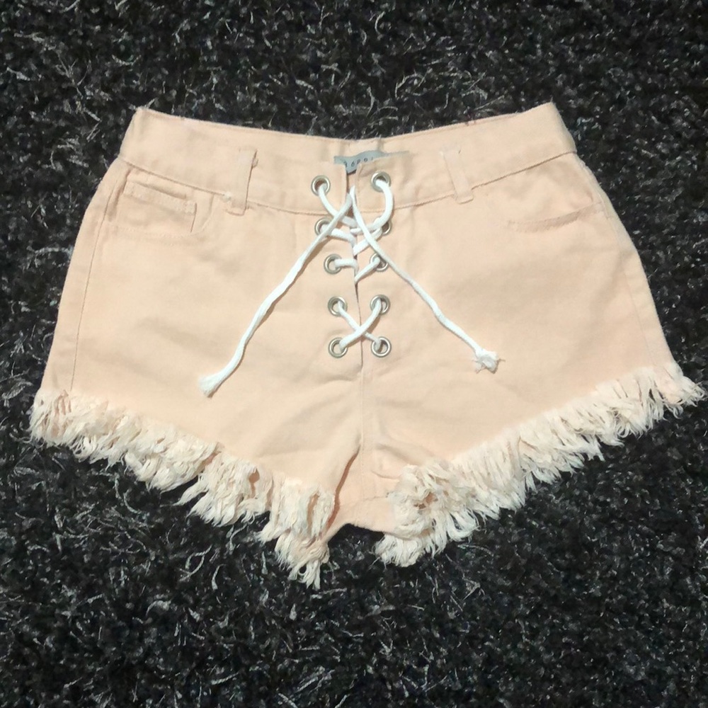 36 point 5 Distressed Denim Shorts
